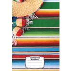 Composition Notebook: College Ruled, 6x9”, 120 Pages – Colorful Mexican Heritage Cover with Sombrero & Embroidery – Perfect for Bilingual Kids, ESL Students, or Latinx School Pride