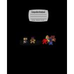 Composition Notebook: Creepy Animatronic, Wide Ruled, 7.5 x 9.25 inches, 100 Pages – Perfect for Fans, School, and Creative Writing