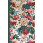 Composition Notebook Dot Grid Paper: A lovely vintage floral pattern with burgundy, pink and beige peonies among the leaves on a light beige ... For College, Students, School, Work, Office.