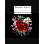 Composition Notebook flowers