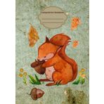 Composition Notebook - Quaderno a quadretti: 120 pagine a quadretti formato A4, per scuola, college, lavoro, appunti, idea regalo o altro