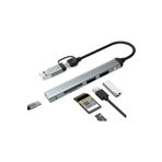 COMSE 2 İN 1 Usb Type C Usb 3.0 Çoklayıcı Micro Sd Kart Okuyucu
