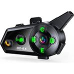 Comse 6 Kişilik Motosiklet Kask Bluetooth intercom Seti Su Geçirmez 1000m mesafeli Müzik Paylaşımlı