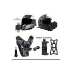 Comse Aksiyon Kamera Kask Alt Çene Bağlantı Aparatı Telefon Tutucu Set Go Pro Motorsiklet