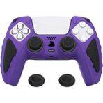 Comse Ps5 Joystick Kol Silikon Kılıf Analog Koruyucu Set Dahil - Mor