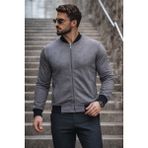 Comstar Erkek Basic Dar Kalıp Füme Nubuk Ceket - 2XL