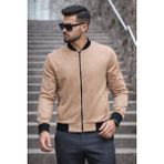 Comstar Erkek Basic Dar Kalıp Kahve Nubuk Ceket - 2XL