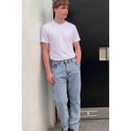 Comstar Erkek Bol Paça Kar Mavi Baggy Pantolon - 30