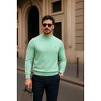 Comstar Erkek Günlük Mint Yarım Balıkçı Yaka Kazak - XL