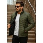 Comstar Erkek Kışlık Trend Haki Kapitone Şişme Mont