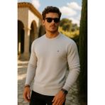 Comstar Erkek Premium Comfort Basic Beyaz Uzun Kazak - L