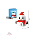 C&On Design Bricks Yılbaşı Özel Seri Mini Yapı Oyuncak Kardan Adam