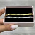 C&On Design Kişiye Özel Italyan Bileklik Isim Yazılı Italyan Bileklik Çift Bilekliği Sevgiliye Hediye 14 Şubat - 001 - Beyaz