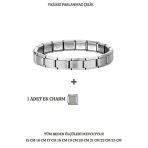 C&On Design Paslanmaz Çelik Charm Bileklik Italyan Stili Takı
