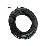 CONANA Avize Abajur Lambader Duy Elektrik Kablosu (TAM BAKIR) (2 X 0,50 TTR) 5 Metre (SİYAH)