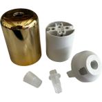 Conana Duy Lalesi ve E27 Duy (Gold Renk) Plastik (2 ADET) - Renkli