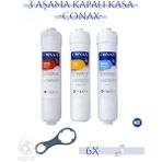 Conax 3’lü Inline Ön Filtre Seti (Yeni Seri) Kapalı Kasa Arıtma Cihazları İçin Uyumlu