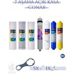 Conax 7 Aşamalı Açık Kasa Kolay Montaj ve NSF Onaylı Filtre Seti (Orjinal Seri)