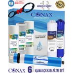 Conax Açık Kasa 6 lı Filtre Seti Benc Membranlı (Tüm Açık asa Cihazlar ile Uyumlu)