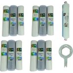 Conax Açık Kasa Su Arıtma Cihazı 4 Takım 3 Lü + Tatlandırıcı Filtre Seti