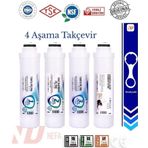 Conax Class Tak Çevir 4 Aşamalı Filtre Seti, Anahtar Hediyeli