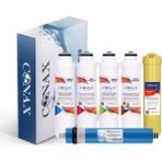 Conax Crypto Takçevir 6 Aşama – Conax Prestij Membran Inline Alkalin Orijinal Filtre Seti - Beyaz