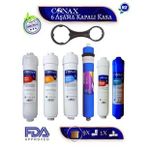 Conax Kapalı Kasa Su Arıtma Cihazı Ekstra Mineral 6 Aşamalı Filtre Seti, 80 GPD Membran