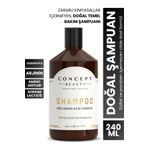 Concept Beauty Şampuan - Doğal Şampuan - Onarıcı Ve Yapılandırıcı - Tuzsuz-sülfatsız Şampuan ( 240 ml )