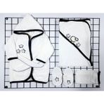 Concon Kuzulu Bornoz Set - Lacivert - 0 - 1 Yaş