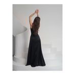 conconmoda Tasarım Çiçekli Saten Elbise Lara