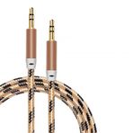 Concord 3,5 mm Premium Örgü Aux Kablo-C815