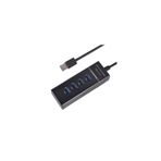 Concord 4 Port Usb 3.0 Hub Usb Çoğaltıcı Pc Dizüstü Bilgisayar Masaüstü Için -60cm