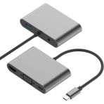 Concord BYL-2002 USB-C To HDTV VGA & Audio & USB & PD Çevirici