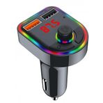 Concord C-616 Rgb Isikli 2.1 A Sarj Usb & Tf Girisi Bluetooth 5.1V Fm Transmitter
