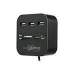 Concord C-847 Kart Okuyucu USB 2.0 Çoklayıcı SD ve microSD Kart Desteği ile Taşınabilir