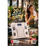 Concord Detox Çayı Hediyeli Dijital Baskül (Bluetooth Özellikli) Hassas Ölçüm (2.5-180KG) - Beyaz