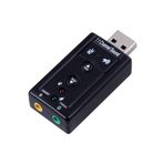 Concord Usb Ses Kartı 7.1 Usb Stereo Ses Efektli Harici Ses Kartı Sound Kontrol