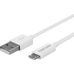 Concord Vestel Venus V4 C-321 2.1A Micro 1mt. Data ve Şarj Kablosu - Beyaz