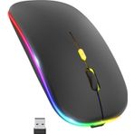 Concorde Gökkuşağı Kablosuz Rgb Ledli Şarjlı 2.4Ghz Wireless Mouse