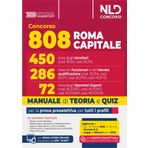 Concorso 808 posti Roma Capitale. Area degli istruttori, dei funzionari e dell'alta qualificazione e degli operatori esperti. Manuale per la ... quiz. Nuova ediz. Con software di simulazione