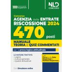 Concorso Agenzia delle Entrate Riscossione 2024. 470 posti. Manuale+test di verifica per la preparazione al concorso. Con software di simulazione