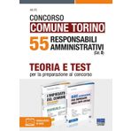 Concorso Comune di Torino. 55 responsabili amministrativi (Cat. D). Teoria e test per la preparazione al concorso. Kit. Con software di simulazione (Concorsi&Esami)