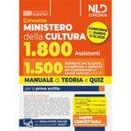 Concorso Ministero della Cultura 1800 posti. 300 assistenti tecnici per la tutela e la valorizzazione del patrimonio culturale (Cod. 02). Quiz commentati per la prova scritta. Con espansione online