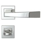 Condi 1022K Krom Rozetlı Kapı Kolu Krom Rozetli Wc (Tk)