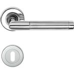 Condi 103L Saten Krom Rozetlı Kapı Kolu Rozetli Wc (Tk)