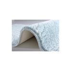 Confetti 330-01572-0469-02 Lumber 50X57 Turkuaz Banyo Halısı,45 x 70 Turkuaz