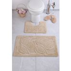 Confetti Flora Kemik 60x100 cm Banyo Halısı