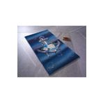 Confetti Romantıc Anchor 50x57 K.mavi Banyo Halısı