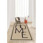 Confidence Home Yıkanabilir Kaymaz Leke Tutmaz Salon Halısı Mutfak Halısı Koridor Halısı Yolluk ve Paspas - 100 x 450 cm - Bej
