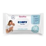 Confy Natural Care Sensitive Islak Mendil ( 1 X 70 Yaprak)